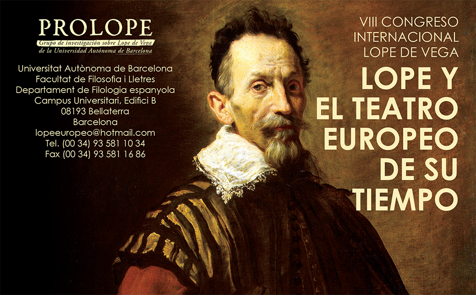 VIII Congreso Internacional Lope de Vega. Programa