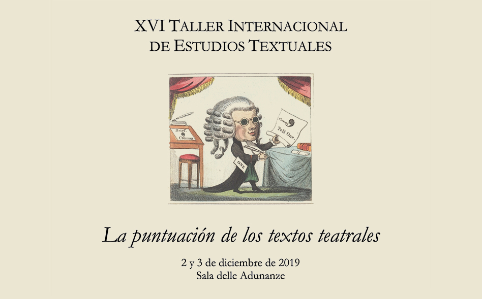 XVI Taller Internacional de Estudios Textuales