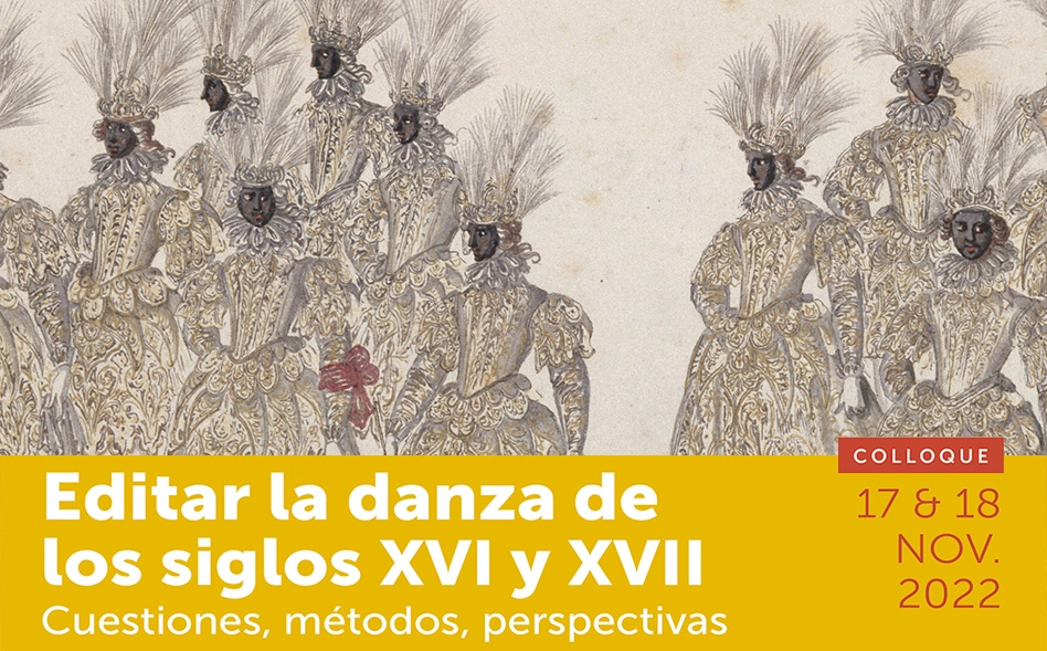 Congreso «Editar la danza de los siglos XVI y XVII»