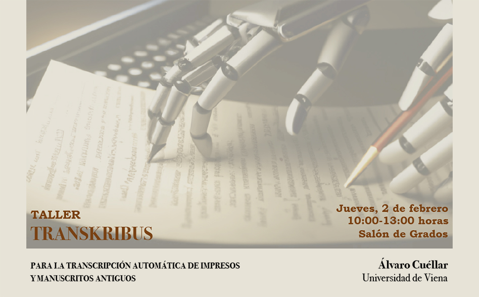 Taller Transkribus con Álvaro Cuéllar