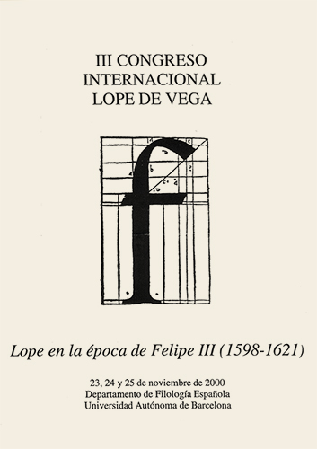 III Congreso Internacional Lope de Vega