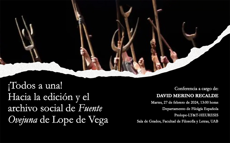 Conferencia de David Merino: ¡Todos a una!